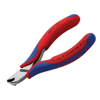 KNIPEX  ELECTRONICS OBLIQUE END CUTTER 120MM
