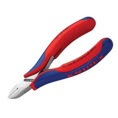 KNIPEX  DIAGONAL CUTTERS 115MM + LEAD CATCHER