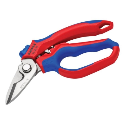 KNIPEX  ANGLED ELECTRICIANS SHEARS 160MM