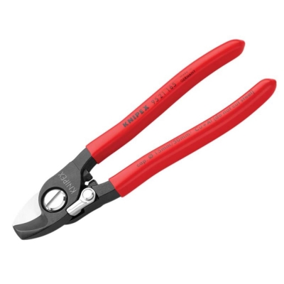KNIPEX  CABLE SHEARS - RETURN SPRING 165MM