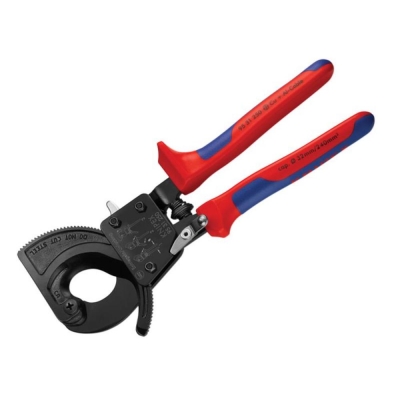 KNIPEX  RATCHET ACTION CABLE SHEARS 250MM