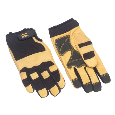 CLC      HYBRID-275 TOP GRAIN LEATHER CUFF GLOVE