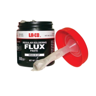 LACO    REGULAR SOLDERING FLUX 125G BRUSH IN CAP