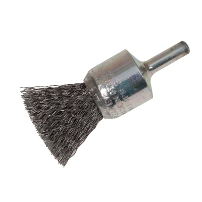 LESSMANN END BRUSH WITH SHANK D23/22 X 25H .30WR