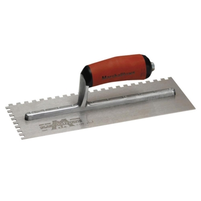 M/TOWN  702SD NOTCHED TROWEL 11IN DURASOFT HANDL