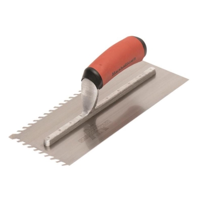 M/TOWN  10MM LAYFLAT NOTCHED TROWEL 11 X 4.1/2IN