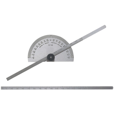 M/WRIGHT DEPTH GAUGE PROTRACTOR TYPE IMPERIAL