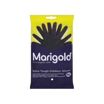 MARIGOLD OUTDOOR TOUGH RUBBER GLOVE PAIR XL