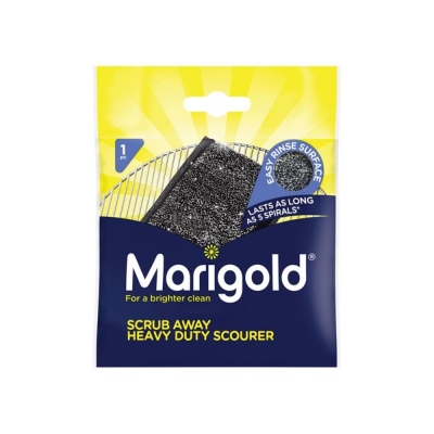 MARIGOLD SCRUB AWAY METALLIC SCOURER [1PK]