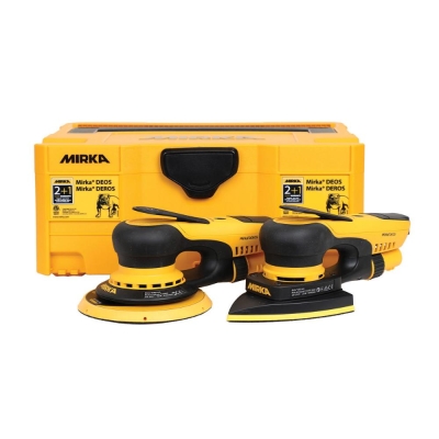 Mirka Mirka DEROS II 650 + DEOS II 663 Case 230V UK KIT