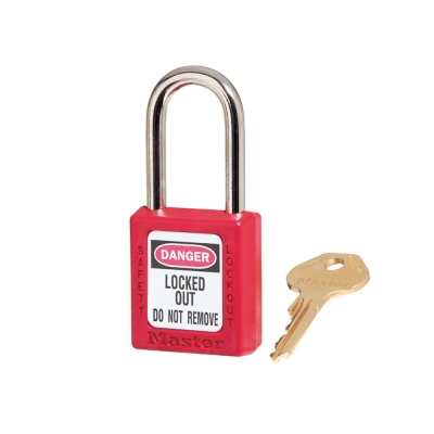 M/LOCK  LOCKOUT PADLOCK - RED             410RED