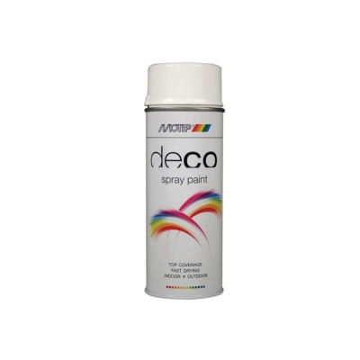 MOTIP   DECO HG  BRILLIANT WHITE RAL 9016 400ML