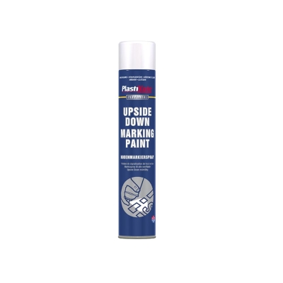 PLASTKT 6001 UPSIDE DOWN MARK PAINT 750ML WHITE