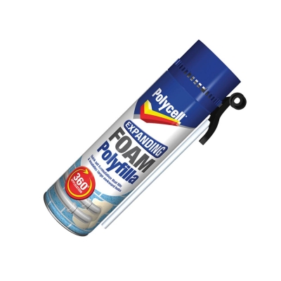 POLYCEL EXPANDING FOAM FILLER GAP GUN 500ML