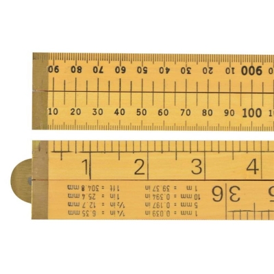 RST     WOOD 4 FOLD RULE 1M/39IN (LOOSE)