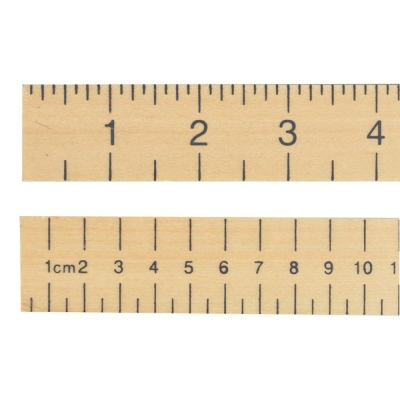 RST     HARDWOOD METRE STICK PLAIN