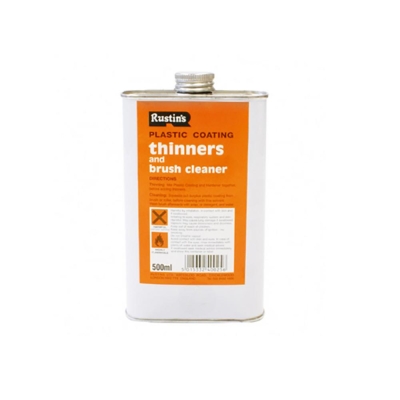RUSTINS PLASTIC COATING THINNERS 500ML