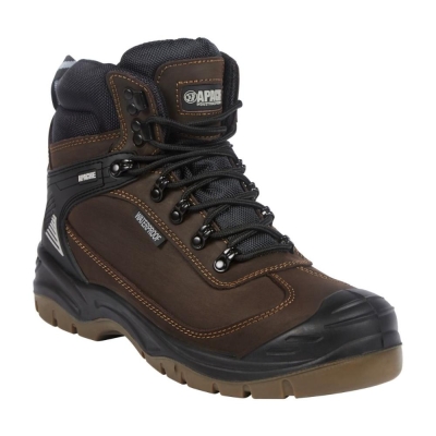 Apache RANGER Brown Waterproof Safety Hiker