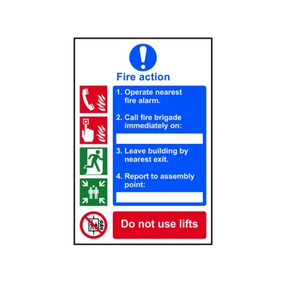 SCAN    SIGN FIRE ACTION PROCEDURE