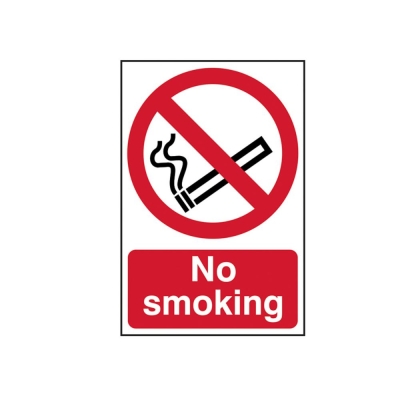 SCAN    SIGN NO SMOKING 200MM X 300MM