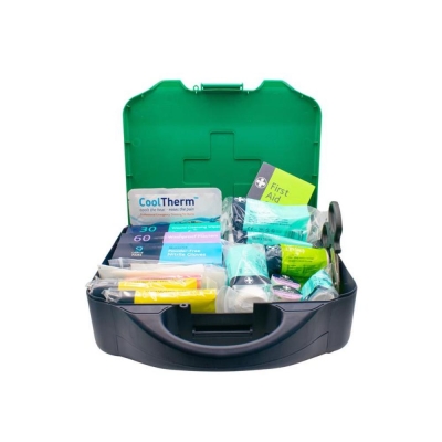 SCAN    FIRST AID KIT 1-100 PERSONS BS APPROVED