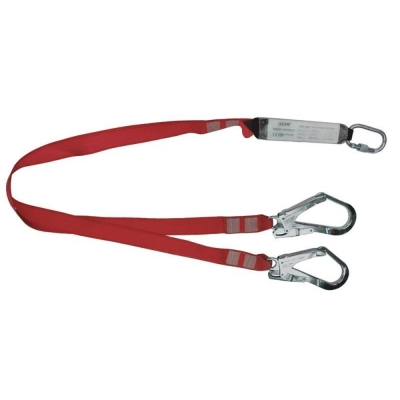 SCAN    FALL ARREST TWIN LANYARD 1.8M