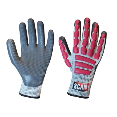SCAN    ANTI-IMPACT LATEX CUT 5 GLOVE SZ11