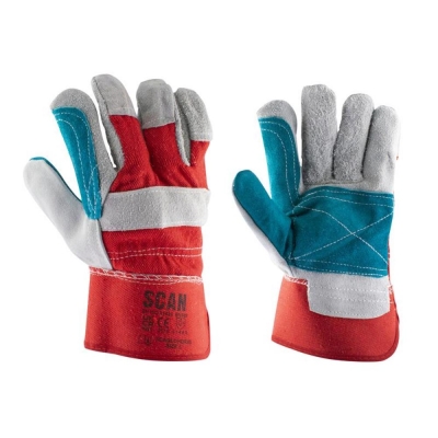 SCAN     RIGGER GLOVES  LEATHER HEAVY-DUTY