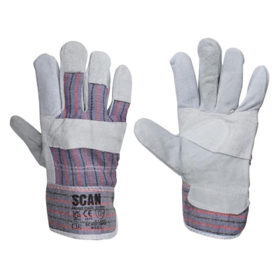 SCAN     RIGGER GLOVES  LEATHER CANADIAN STYLE