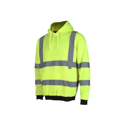 SCAN    HI-VIS HOODIE YELLOW - L