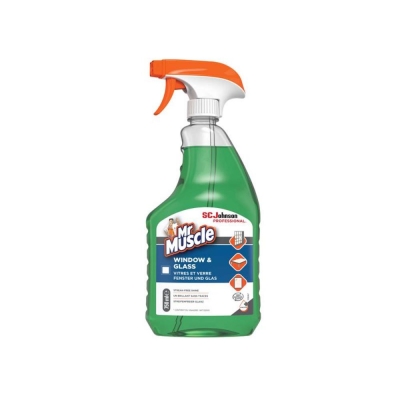 JOHNSON MR MUSCLE WINDOW & GLASS CLEANER 750ML