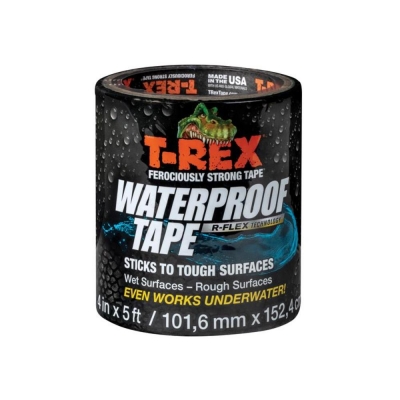 SHURTAPE T-REX R-FLEX WATERPROOF TAPE 4IN X 5FT
