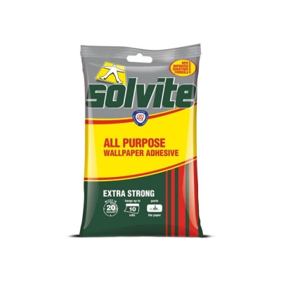 SOLVITE  ALL PURP WALLPAPER PASTE SACHET 10 ROLL