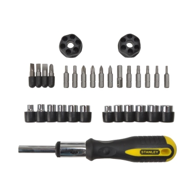 STANLEY  RATCHET SCREWDRIVER SET 29PC   0-54-925