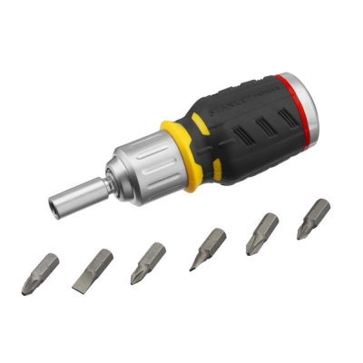 STANLEY  FATMAX RATCHET SCREWDRIVER STUBBY