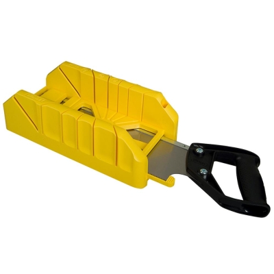 STANLEY SAW STORAGE MITRE BOX WITH SAW  1-19-800