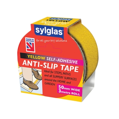 SYLGLAS ANTI-SLIP TAPE 50MM X 3M YELLOW