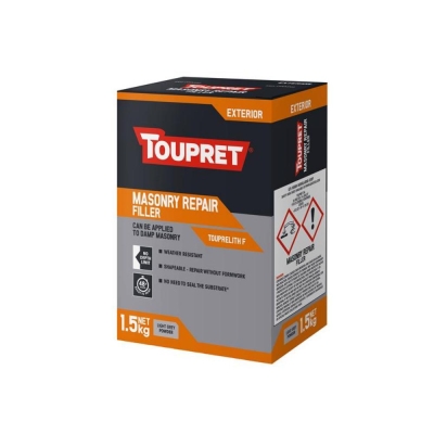 TOUPRET EXTERIOR MASONRY REPAIR FILLER 1.5KG