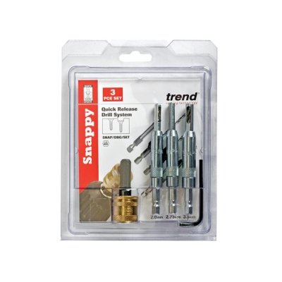 SNAPPY  SNAP/DBG/SET  DRILL BIT GUIDE SET 4PC