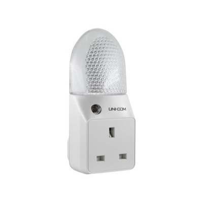 UNI-COM PLUG-THROUGH NIGHT LIGHT