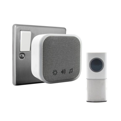 UNI-COM PLUG-IN DOOR CHIME - WHITE