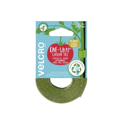 VELCRO   BRAND GARDEN TIES 1.2CMX20CMX25