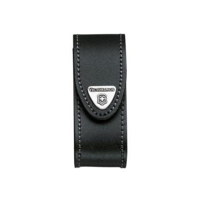V/NOX   4052030B1 BLACK LEATHER POUCH 2-4 LAYER