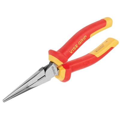 V/GRIP   VDE LONG NOSE PLIER 8IN (HL)   10505869