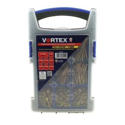 Individual Site Case - 610 Assorted Screws 8 Sizes