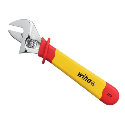 WIHA    INSULATED ADJUSTABLE SPANNER 250MM