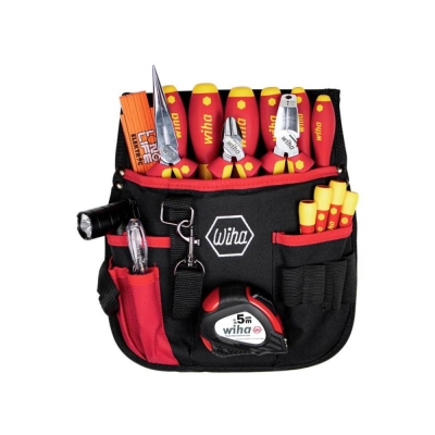 WIHA    ELECTRICIAN SET 18PC INC BELT POUCH
