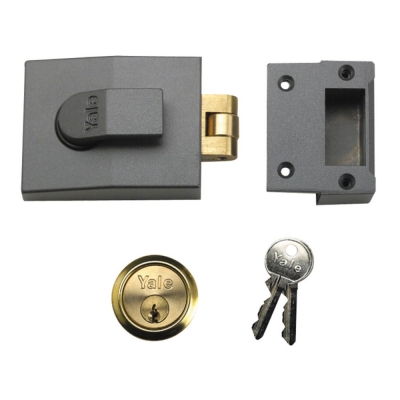 YALE    81 DEADLOCK DMG/PB CYL 60MM
