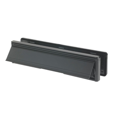 YALE    LETTER PLATE 12IN BLACK      VISI-PACK