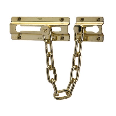 YALE    P1037B DOOR CHAIN BRASS
